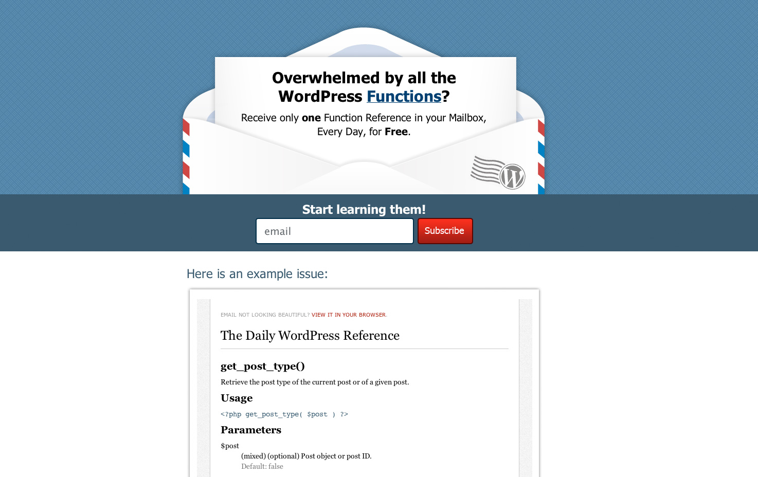 The Daily WordPress Reference